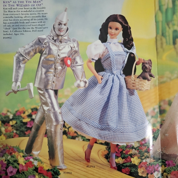 NRFB Ken Tin Man in the Wizard of Oz 1995 Barbie Hollywood Legends Colle… - Picture 8 of 16